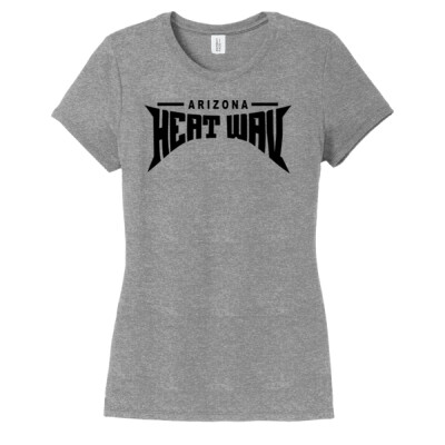 Ladies Triblend Tee - Heat Wav OG Black Thumbnail