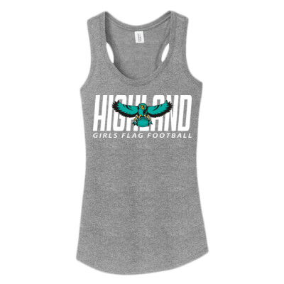 Ladies District Triblend Racerback Tank Thumbnail