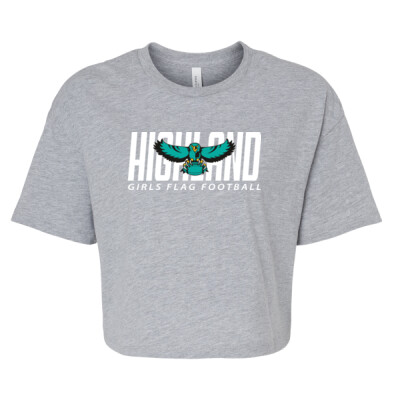 Ladies Bella + Canvas Jersey Crop Tee Thumbnail