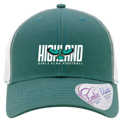 Ladies "Charlie" Modern Trucker w/ Ponytail Hole Thumbnail