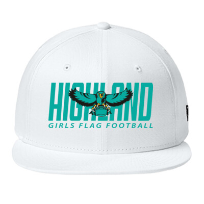 New Era Flat Bill Snapback Cap - Teal Logo Thumbnail