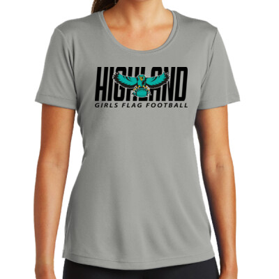 Ladies DriFit Performance Tee - Black Logo Thumbnail